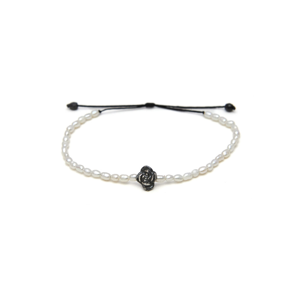 Pulsera echeveria lola m con perlas